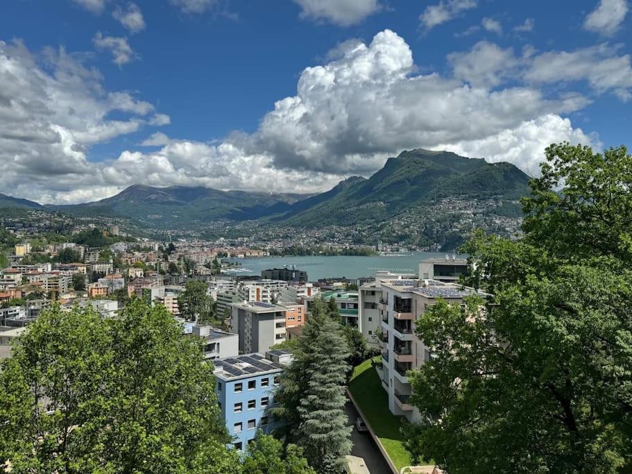 Panorama Suite In Lugano - Pazzallo Парадизо Экстерьер фото